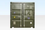 10Ft X 8Ft Shipping Container (One Trip) – Green