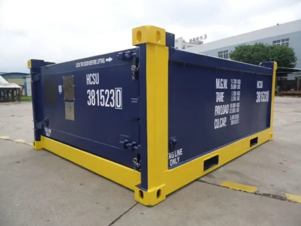 10ft DNV 2.7-1 Half Height Open Top Containers - Image 2