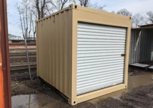 10ft Shipping Container With Roll-Up Door