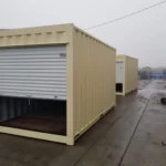 16 ft Shipping Container with Single Roll-Up Door