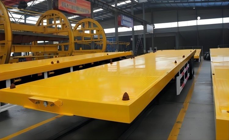 2 Axle Semi Flatbed Trailer - Image 3