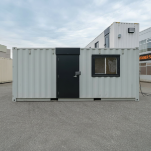 20ft Office Container Vinyl Drywall Finished | Mobile Office