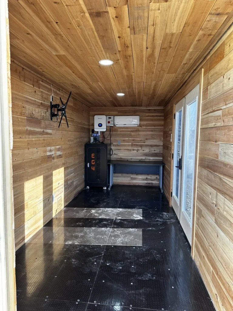 20 ft Shipping Container Office Solar Off Grid - Image 4