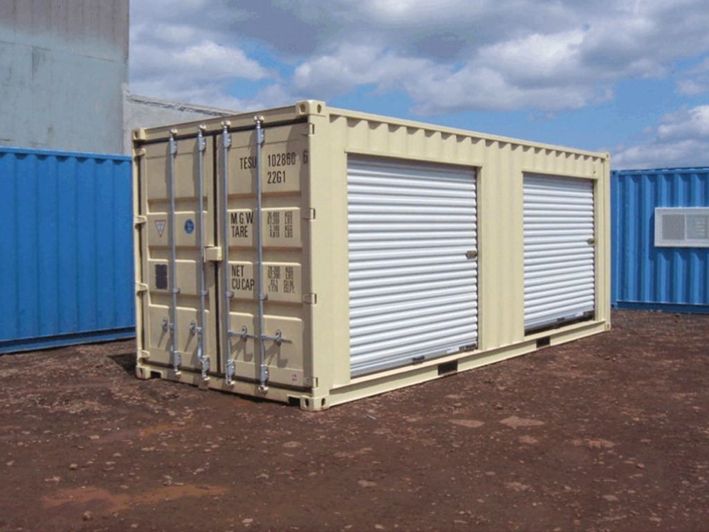 20ft High Cube Container with 2 Roll-Up Side Doors - Image 7