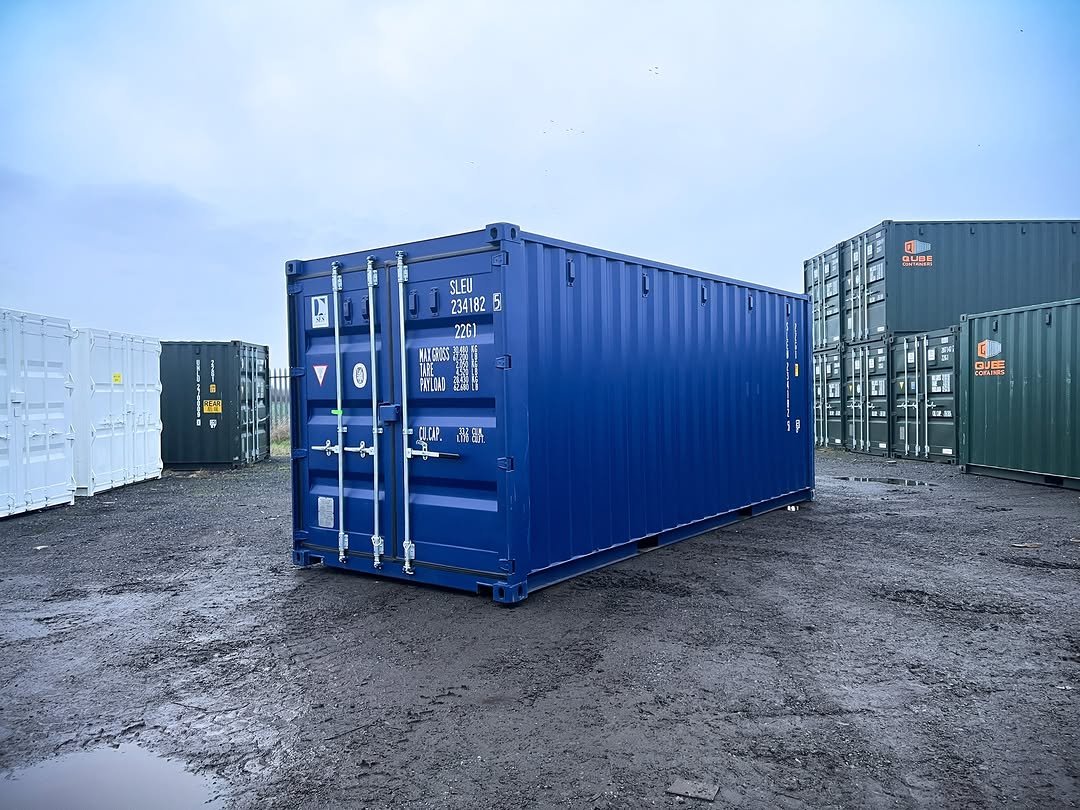 20Ft Shipping Container (One Trip) – Blue