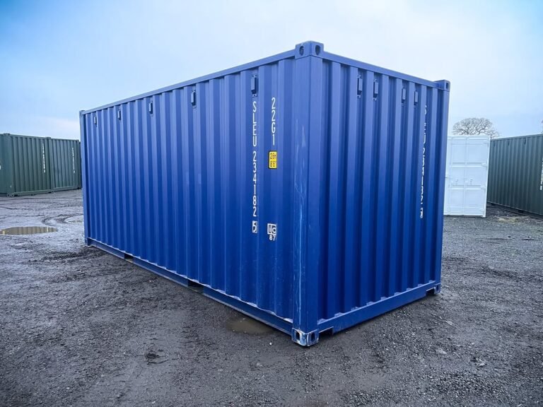 20Ft Shipping Container (One Trip) – Blue - Image 4