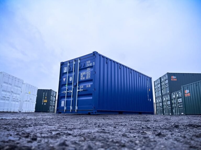 20Ft Shipping Container (One Trip) – Blue - Image 2