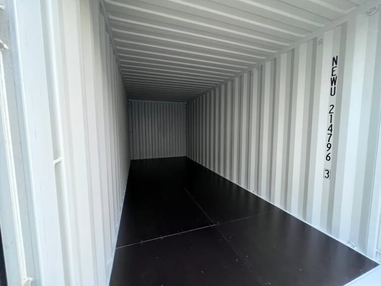 20Ft Shipping Container (One Trip) – White - Image 4