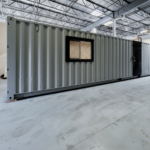 40ft Office Container – Wood Finished