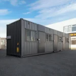 40ft High Cube With 4 X Separate Offices