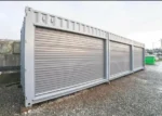 40ft Container with 3 Side Roll-Up Doors