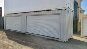 40ft Shipping Container Two Side Roll-Up Doors