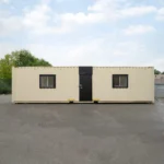 40’HC Office Container – Vinyl Drywall Finished