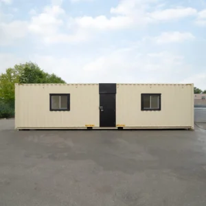 40’HC Office Container – Vinyl Drywall Finished