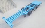 45ft 4 Axle Skeletal Container Trailer