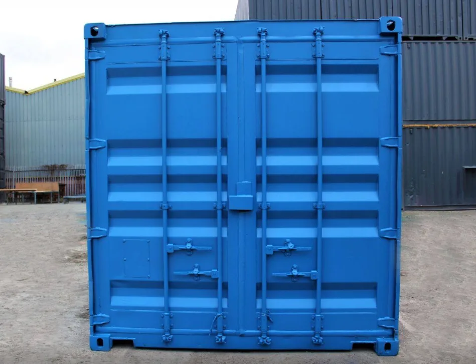 REFURBISHED 8FT STORAGE & SHIPPING CONTAINER - Image 3