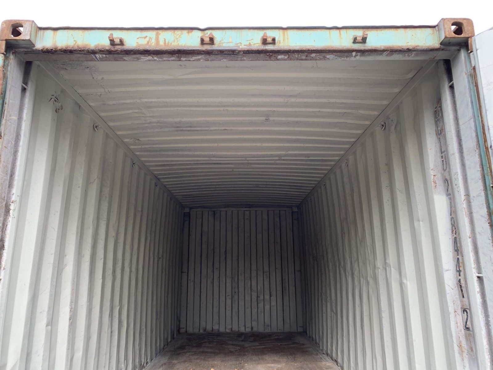 Used 20ft x 8ft Green Shipping / Storage Container - Image 4
