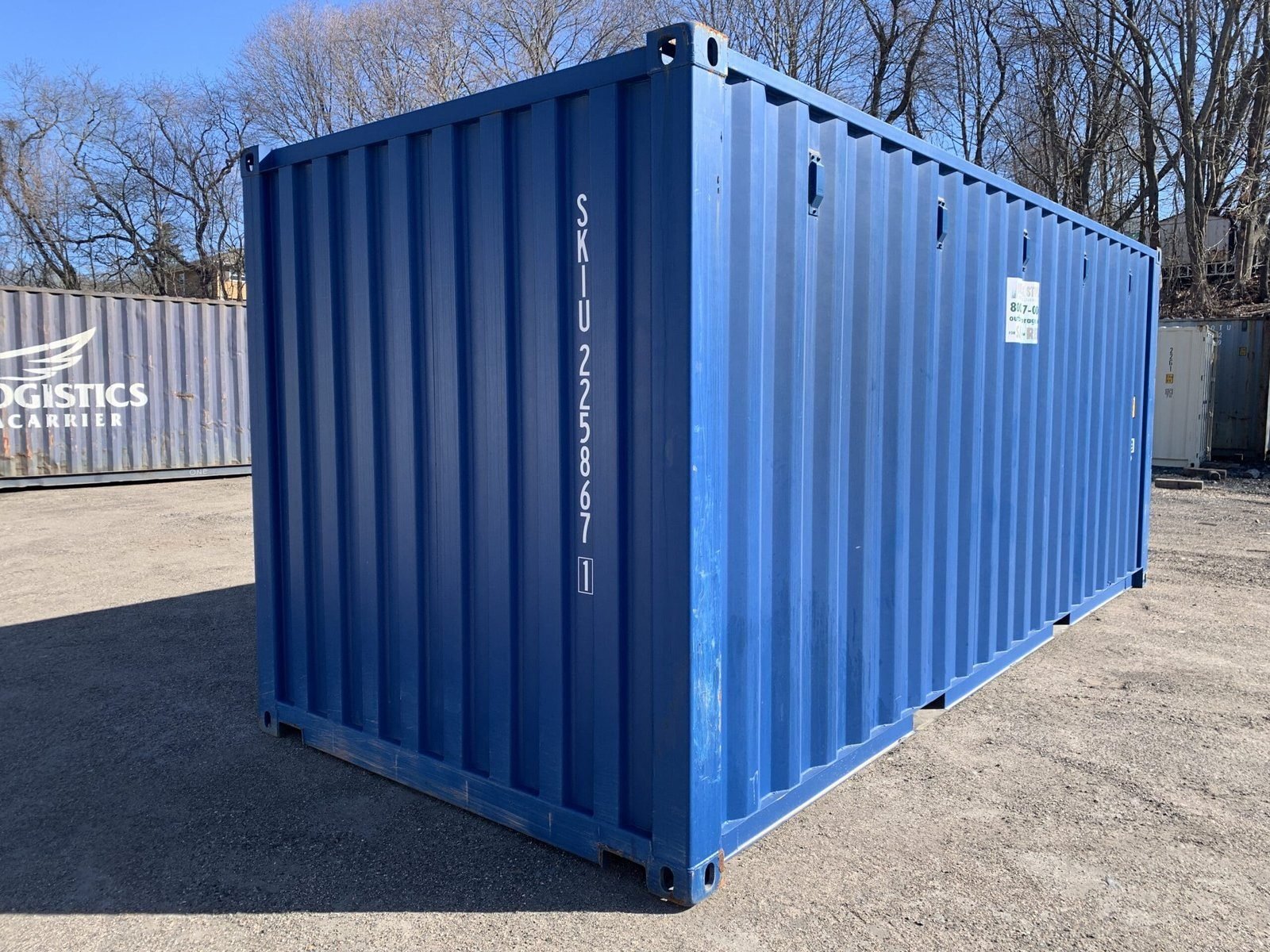 New 20ft x 8ft Blue Shipping/Storage Container - Image 4