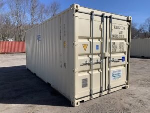 New 20ft x 8ft Beige Shipping/Storage Container