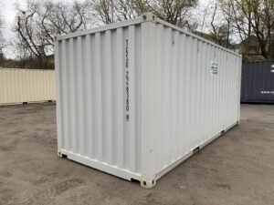 New 20ft x 8ft Grey Shipping/Storage Container