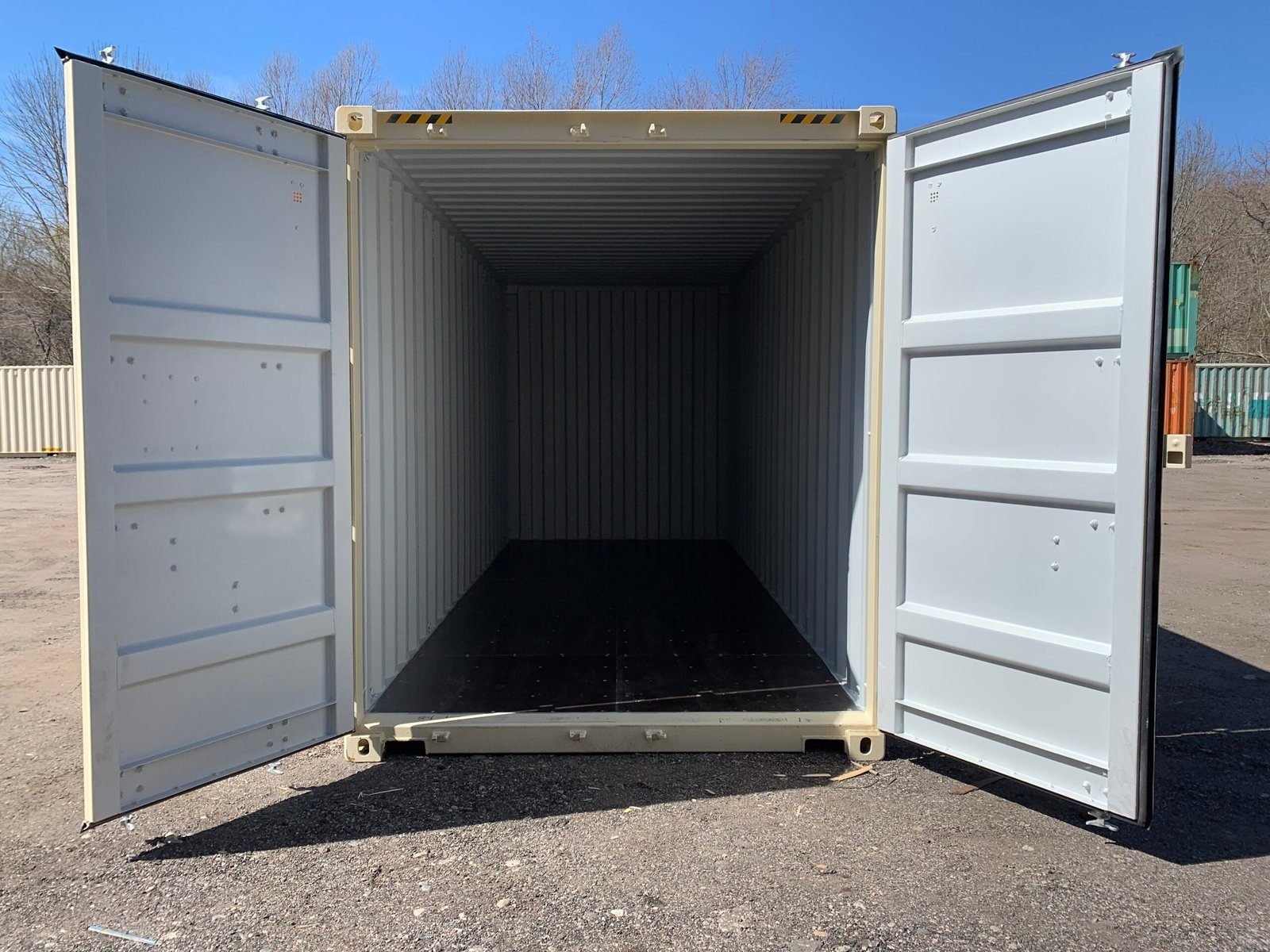 New 20ft x 8ft Beige High Cube Shipping/Storage Container - Image 5