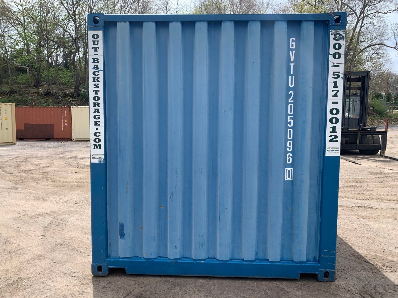 Used 20ft x 8ft Blue Shipping / Storage Container As Is - Image 2