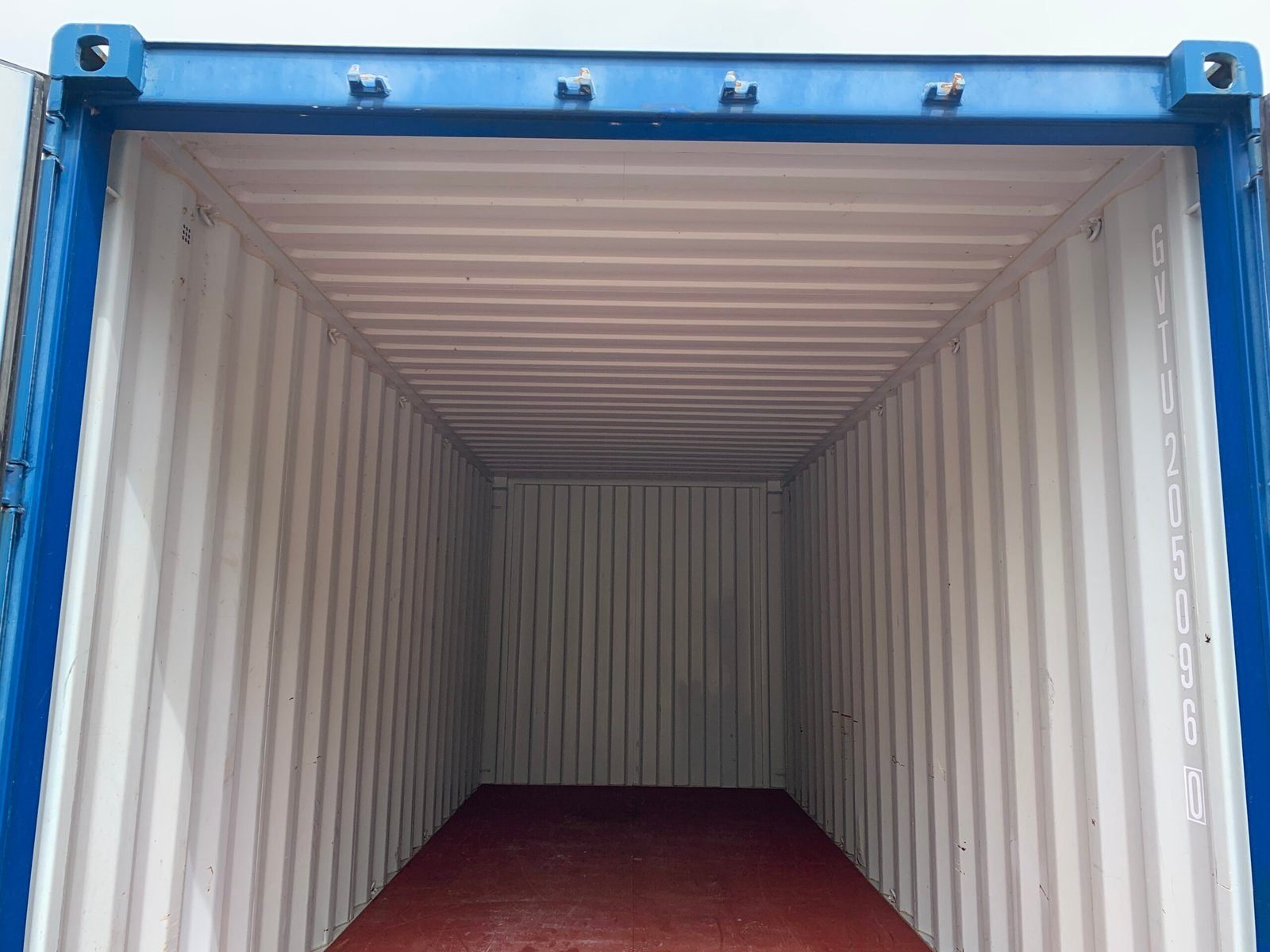 Used 20ft x 8ft Blue Shipping / Storage Container As Is - Image 5