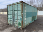 Used 20ft x 8ft Green Shipping / Storage Container