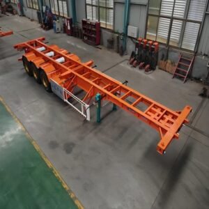 45ft 3-Axle Skeletal Container Trailer