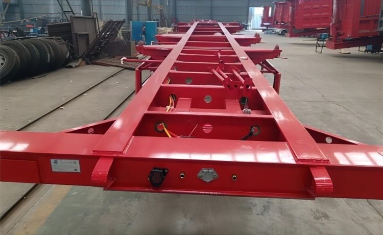 40Ft 3 Axle Skeletal Container Trailer - Image 2